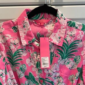 Lilly Pulitzer Roxie Pink Floral dress